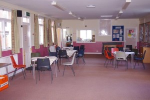 Redecorated hall